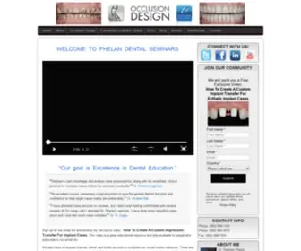 Phelandentalseminars.com(Phelan Dental Seminars) Screenshot