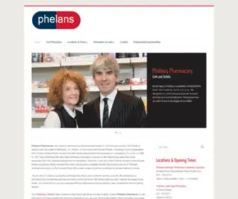 Phelans.ie(Phelans Pharmacy) Screenshot