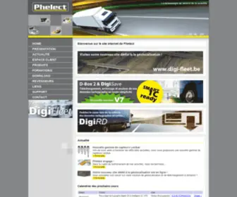 Phelect.be(La technologie au service de la mobilité) Screenshot