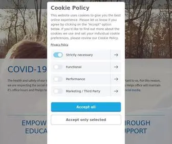 Phelpshelps.ca(Empowering the community through educational and career support. Phelps Aide Phelps Helps) Screenshot