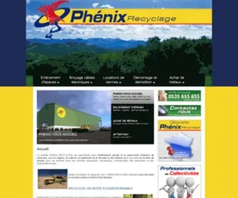 Phenix-Recyclage.com(PHENIX RECYCLAGE) Screenshot