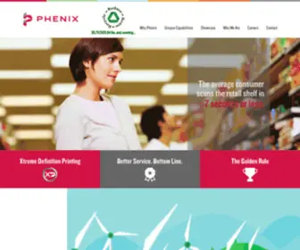 Phenixlabel.com(Phenix Label) Screenshot