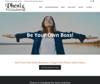 Phenixsuiteseagan.com(Phenix Salon Suites) Screenshot