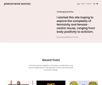 Phenomenal--Woman.com(Phenomenal woman) Screenshot