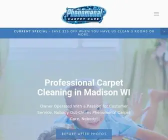 Phenomenalcarpetcare.com(Phenomenal Carpet Care) Screenshot