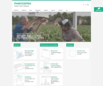 Phenospex.com(Phenospex) Screenshot