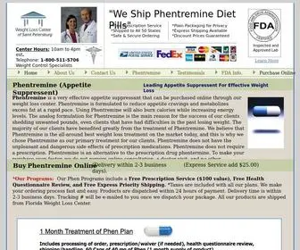 Phentermine.org(Phentermine Online) Screenshot