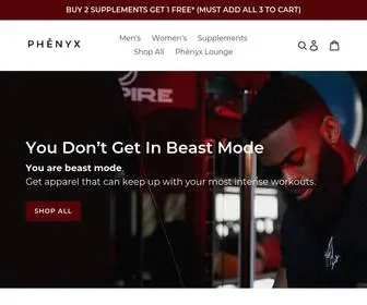 Phenyxathletica.com(Our vision) Screenshot