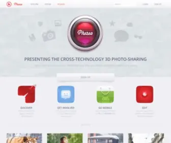 Phereo.com(3D Stereo Images and Photos) Screenshot