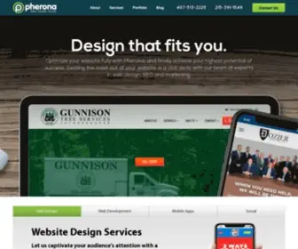 Pherona.com(Website Design Orlando) Screenshot