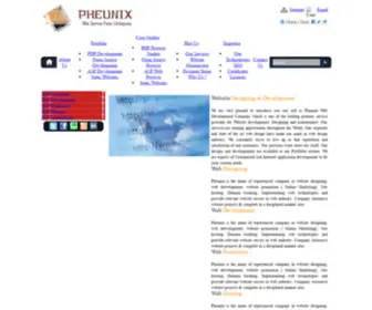 Pheunix.com(Contact us today and get ideas for marketing of your business online. Pheunix) Screenshot