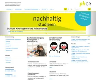 PHGR.ch(Pädagogische) Screenshot