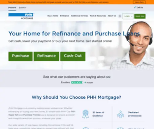 PHhmortgage.com(PHhmortgage) Screenshot
