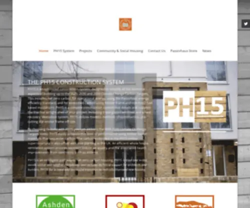 Phhomes.co.uk(Passivhaus Homes) Screenshot