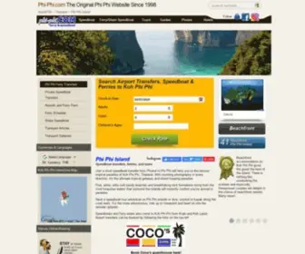 Phi-Phi.com(Phi Phi Island Ferry) Screenshot