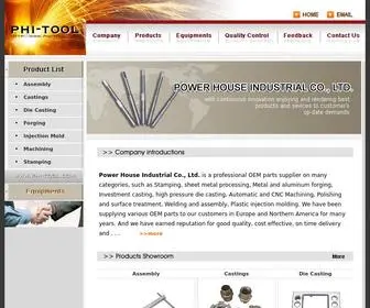 Phi-Tool.com(China Power House Industrial Co) Screenshot