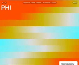 Phi.ca(L’art et la culture à travers des expériences contemporaines) Screenshot