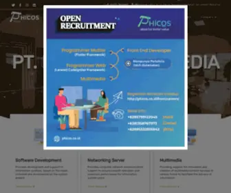 Phicos.co.id(Phicos Group) Screenshot