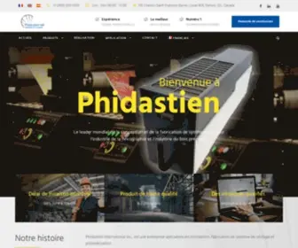 Phidastien.com(Violet) Screenshot