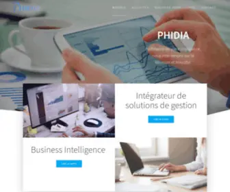 Phidia.fr(Solutions de gestion (EBP) Screenshot