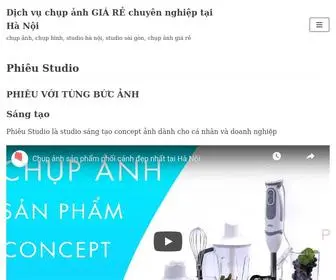 Phieu.com.vn(Dịch vụ chụp ảnh GIÁ RẺ chuyên nghiệp tại Hà Nội) Screenshot