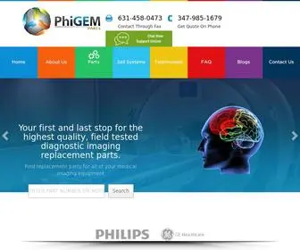 Phigemparts.com(PhiGEM Parts) Screenshot