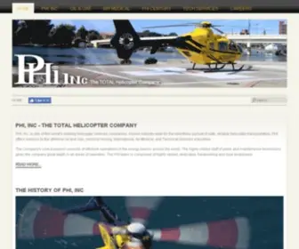 Phihelico.com(PHI Group) Screenshot