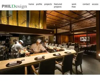 Phil-Design.com(店舗デザイン、内装会社) Screenshot