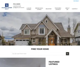 Phil-Simms.com(Phil Simms specializes in San Jose CA Homes) Screenshot