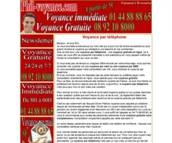 Phil-Voyance.com(Voyance gratuite 24/24 aucts/min)) Screenshot