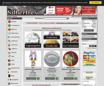 Philaberlin.com(SilbermÃŒnzen) Screenshot