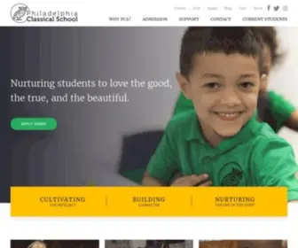 Philaclassical.org(Philadelphia Classical School) Screenshot