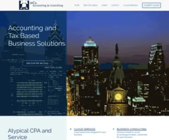 PhilacPa.com(MCA Accounting & Consulting) Screenshot