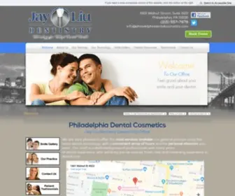 Philadelphiadentalcosmetics.com(Philadelphia, PA Dentist) Screenshot