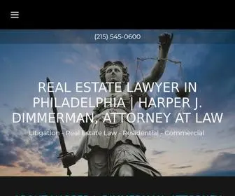 Philadelphialawyerrealestateattorney.com(Real Estate Lawyer in Philadelphia) Screenshot