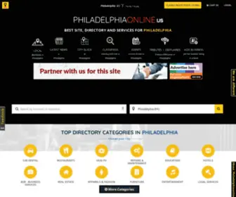 Philadelphiaonline.us(Philadelphia (PA) Yellowpages) Screenshot