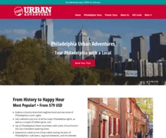 Philadelphiaurbanadventures.com(Urban Adventures) Screenshot