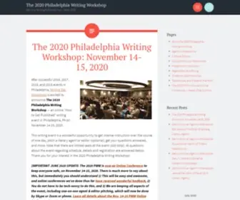 Philadelphiawritingworkshop.com(Get Your Writing Published) Screenshot