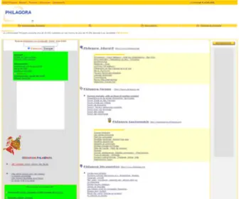 Philagora.fr(Philagora un centre de ressources culturelles) Screenshot