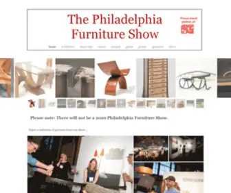 Philaifs.com(Philadelphia Invitational Furniture Show) Screenshot