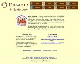 Philamercury.com(Permanent Census of United States stamps and cover images) Screenshot