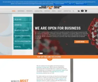 Philamixers.com(Philadelphia Mixing Solutions) Screenshot