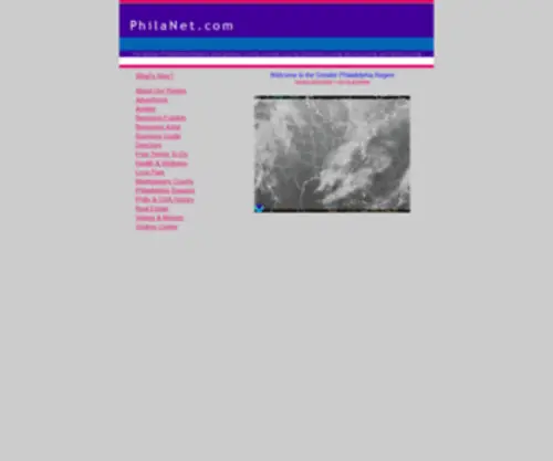 Philanet.com(Philadelphia) Screenshot