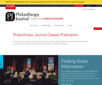 Philanthropyjournal.com(BLACK LIVES MATTER 2022) Screenshot