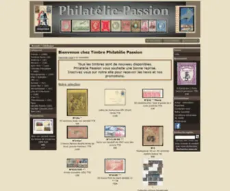 Philatelie-Passion.com(Timbre) Screenshot
