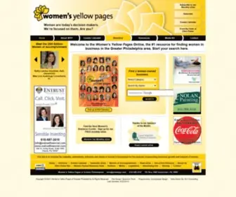 Philawyp.com(Women's Yellow Pages of Greater Philadelphia) Screenshot