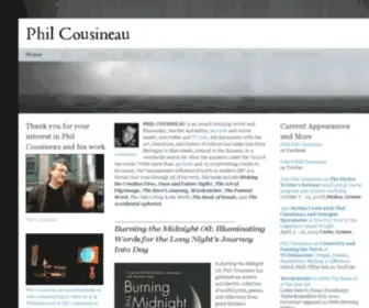 Philcousineau.net(PHIL COUSINEAU) Screenshot