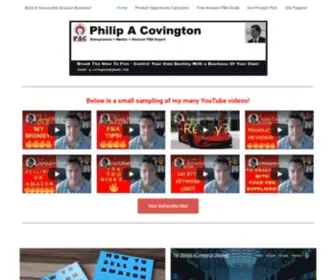 Philcovington.com(Entrepreneur) Screenshot