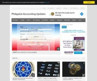 PhilcPa.org(Philippine Accounting Updates) Screenshot