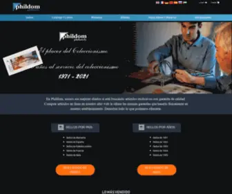 Phildom.com(Phildom Philatelly) Screenshot